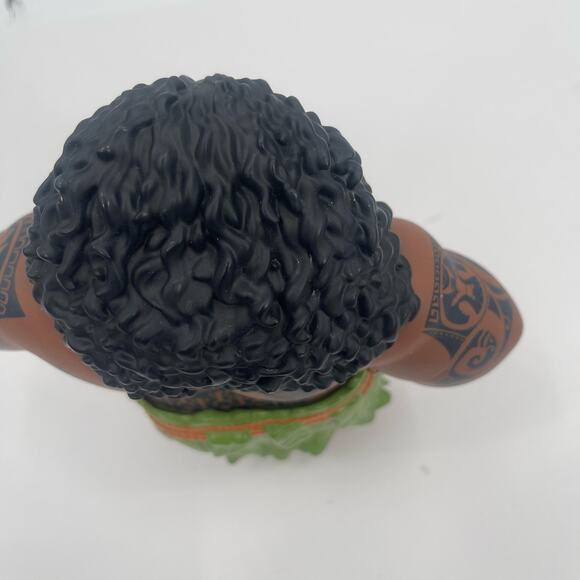 DISNEY Maui Figurine 8" Moana Mega Figure Action Figure Toy The Rock Hard Plasti - Picture 7 of 12